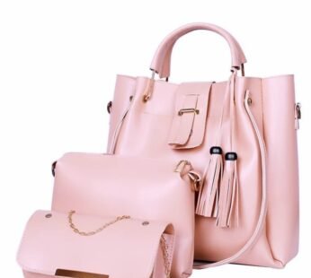 Pack of 3 Pcs Women’s Leather Shoulder Bag